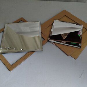 Party lite mirrored coaster set (2) P7035